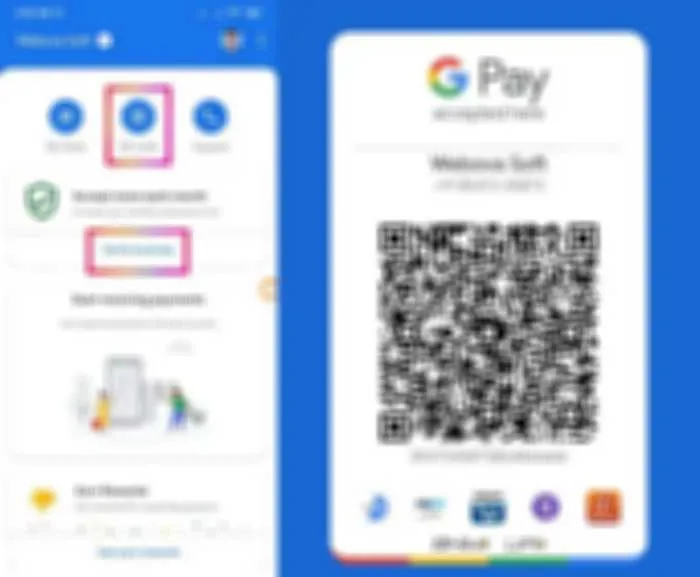 Google Pay Business QR Code
