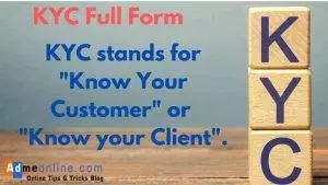 KYC Full Form