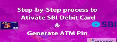 how to activate sbi debit card
